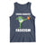 Frogs Against Fascism Tank Top No Fascist No Kings Funny Portland Frog Protest - Wonder Print Shop