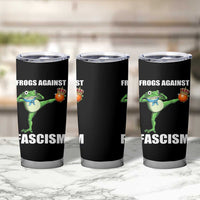 Frogs Against Fascism Tumbler Cup No Fascist No Kings Funny Portland Frog Protest - Wonder Print Shop