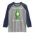 United We Ribbit Frog Protest Raglan Shirt Divided We Croak Free Portland Resist 2025 - Wonder Print Shop