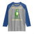 United We Ribbit Frog Protest Raglan Shirt Divided We Croak Free Portland Resist 2025 - Wonder Print Shop