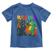 Rainbow Street Protest Frog Toddler T Shirt Resist LGBTQ+ Solidarity - Wonder Print Shop
