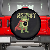 Resist Super Frog Spare Tire Cover Free Portland Political Satire Retro Graphic - Wonder Print Shop