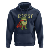 Resist Super Frog Hoodie Free Portland Political Satire Retro Graphic - Wonder Print Shop