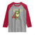 Resist Super Frog Raglan Shirt Free Portland Political Satire Retro Graphic - Wonder Print Shop