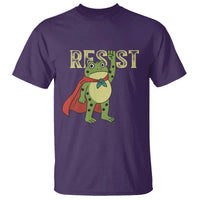 Resist Super Frog T Shirt Free Portland Political Satire Retro Graphic - Wonder Print Shop