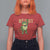 Resist Super Frog T Shirt For Women Free Portland Political Satire Retro Graphic - Wonder Print Shop