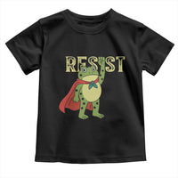 Resist Super Frog Toddler T Shirt Free Portland Political Satire Retro Graphic - Wonder Print Shop