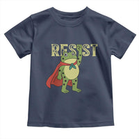 Resist Super Frog Toddler T Shirt Free Portland Political Satire Retro Graphic - Wonder Print Shop