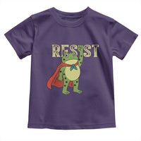 Resist Super Frog Toddler T Shirt Free Portland Political Satire Retro Graphic - Wonder Print Shop
