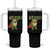 Resist Super Frog Tumbler With Handle Free Portland Political Satire Retro Graphic - Wonder Print Shop