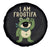 I Am Frogtifa Spare Tire Cover Frog Resist Antifascist with Raised Fist Bandana - Wonder Print Shop