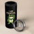 I Am Frogtifa 4 in 1 Can Cooler Tumbler Frog Resist Antifascist with Raised Fist Bandana - Wonder Print Shop