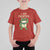 I Am Frogtifa T Shirt For Kid Frog Resist Antifascist with Raised Fist Bandana - Wonder Print Shop
