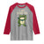 I Am Frogtifa Raglan Shirt Frog Resist Antifascist with Raised Fist Bandana - Wonder Print Shop