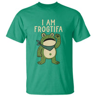 I Am Frogtifa T Shirt Frog Resist Antifascist with Raised Fist Bandana - Wonder Print Shop
