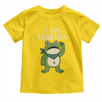 I Am Frogtifa Toddler T Shirt Frog Resist Antifascist with Raised Fist Bandana - Wonder Print Shop