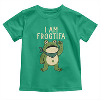 I Am Frogtifa Toddler T Shirt Frog Resist Antifascist with Raised Fist Bandana - Wonder Print Shop