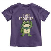 I Am Frogtifa Toddler T Shirt Frog Resist Antifascist with Raised Fist Bandana - Wonder Print Shop