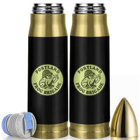 Portland Frog Brigade Bullet Tumbler Peace Frog Protest Badge - Wonder Print Shop