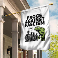 Frogs Against Fascism Garden Flag Resist 2025 Free Portland Protest - Wonder Print Shop