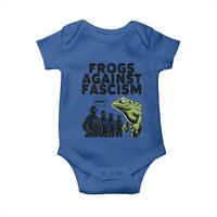 Frogs Against Fascism Baby Onesie Resist 2025 Free Portland Protest - Wonder Print Shop