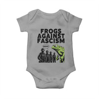 Frogs Against Fascism Baby Onesie Resist 2025 Free Portland Protest - Wonder Print Shop