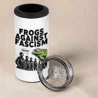 Frogs Against Fascism 4 in 1 Can Cooler Tumbler Resist 2025 Free Portland Protest - Wonder Print Shop