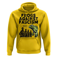 Frogs Against Fascism Hoodie Resist 2025 Free Portland Protest - Wonder Print Shop