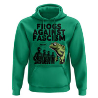 Frogs Against Fascism Hoodie Resist 2025 Free Portland Protest - Wonder Print Shop