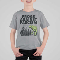 Frogs Against Fascism T Shirt For Kid Resist 2025 Free Portland Protest - Wonder Print Shop