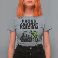 Frogs Against Fascism T Shirt For Women Resist 2025 Free Portland Protest - Wonder Print Shop