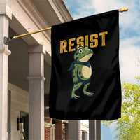 Resist Frog Protest Garden Flag Free Portland Political Satire - Wonder Print Shop