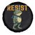 Resist Frog Protest Spare Tire Cover Free Portland Political Satire - Wonder Print Shop