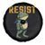 Resist Frog Protest Spare Tire Cover Free Portland Political Satire - Wonder Print Shop