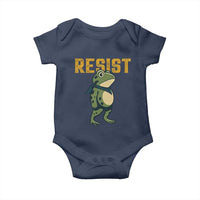Resist Frog Protest Baby Onesie Free Portland Political Satire - Wonder Print Shop