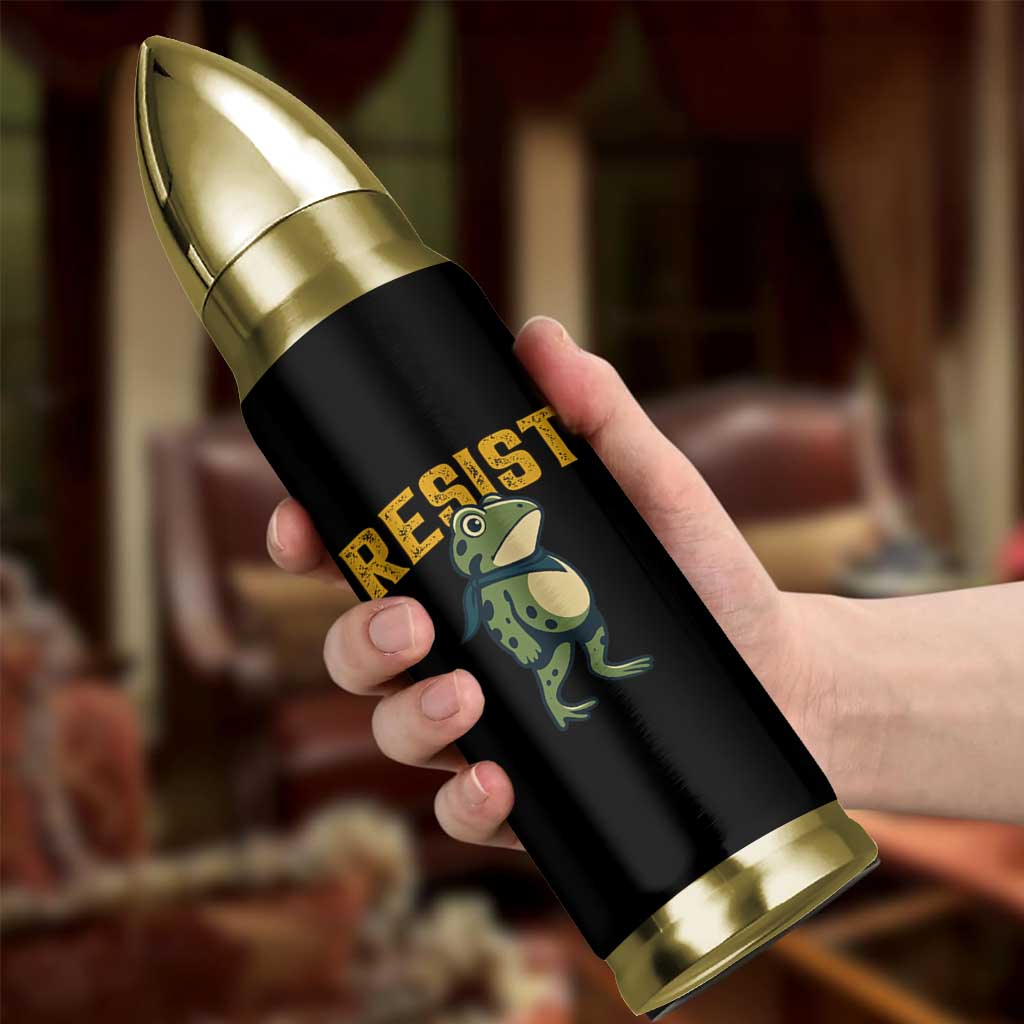 Resist Frog Protest Bullet Tumbler Free Portland Political Satire - Wonder Print Shop