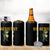 Resist Frog Protest 4 in 1 Can Cooler Tumbler Free Portland Political Satire - Wonder Print Shop