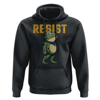 Resist Frog Protest Hoodie Free Portland Political Satire - Wonder Print Shop