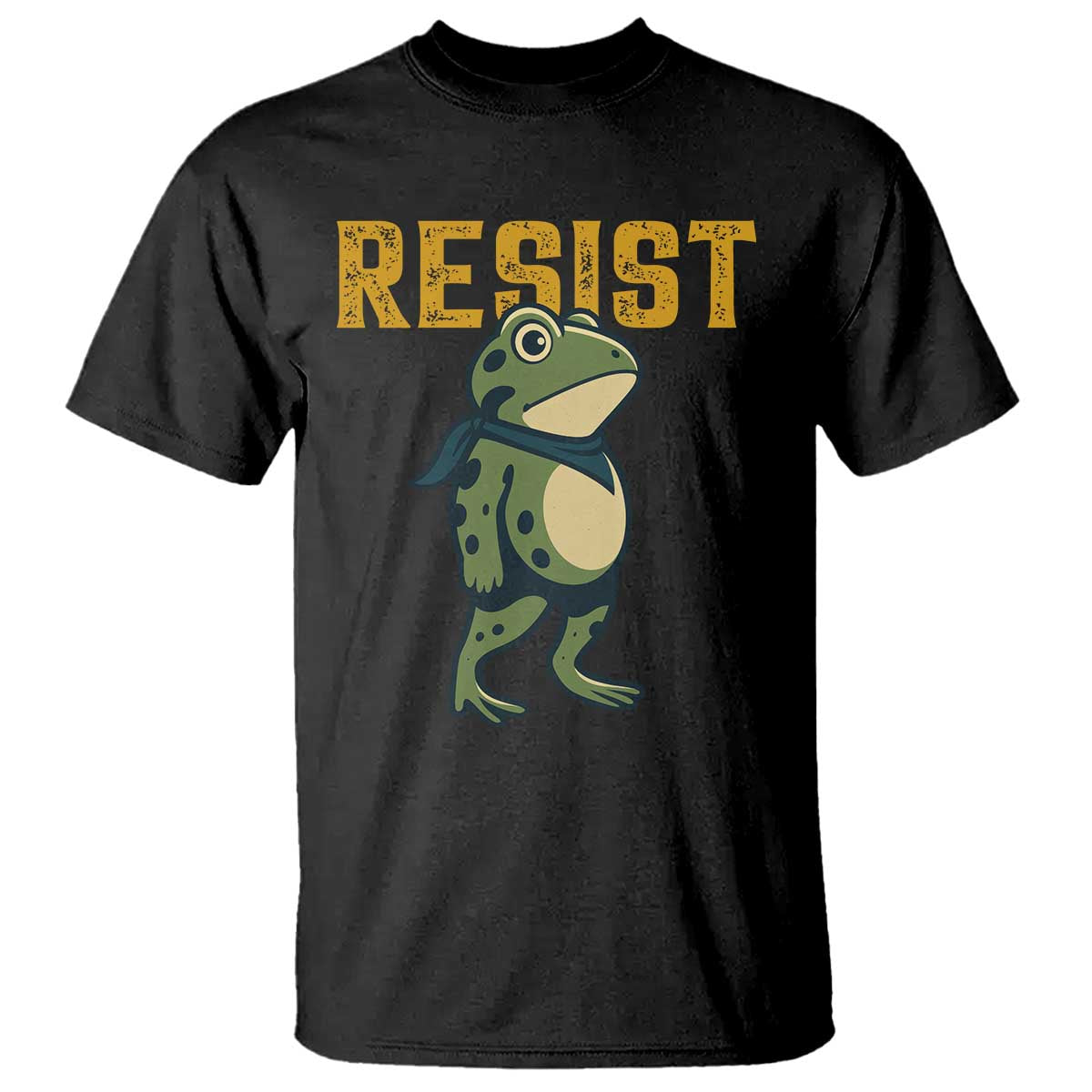 Resist Frog Protest T Shirt Free Portland Political Satire - Wonder Print Shop