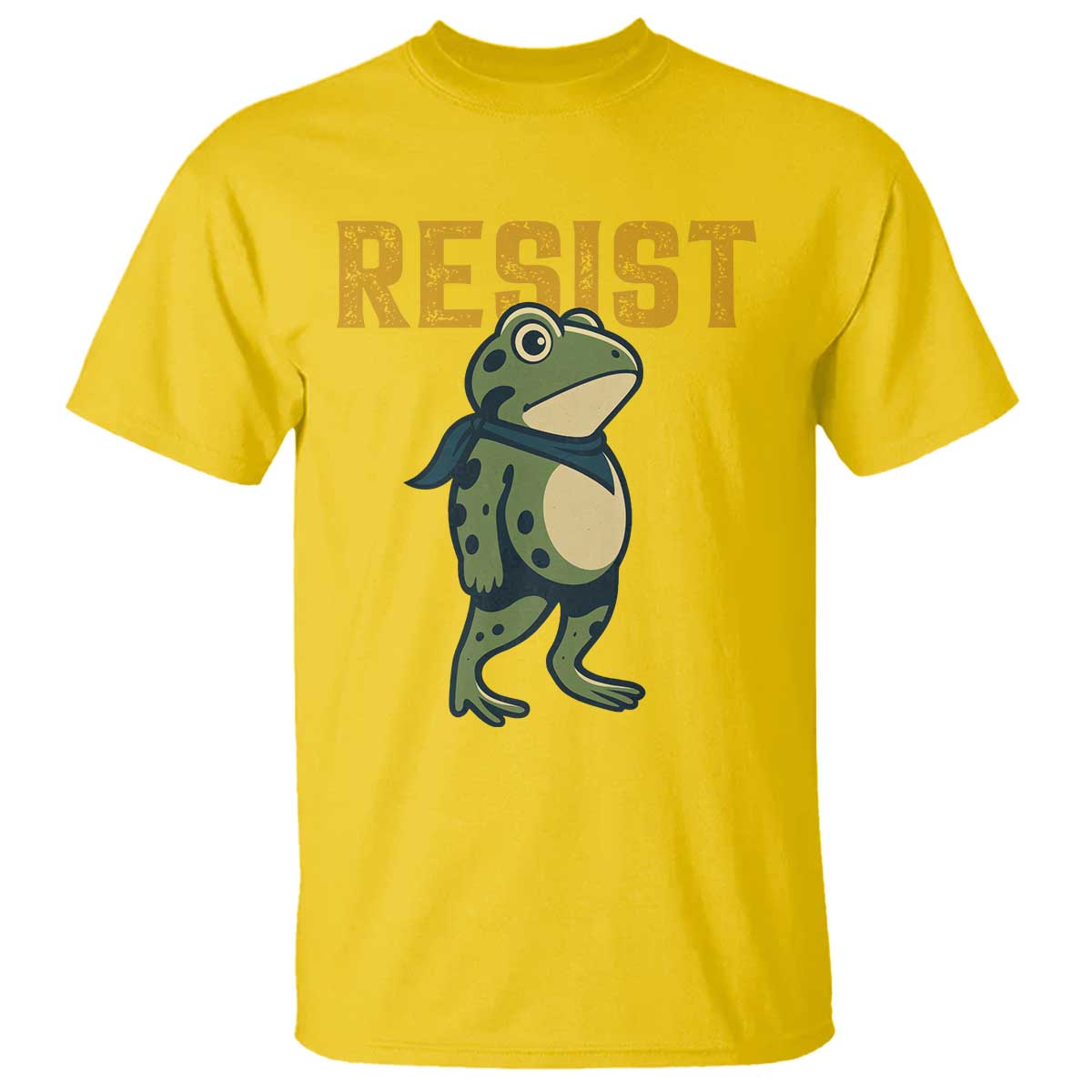 Resist Frog Protest T Shirt Free Portland Political Satire - Wonder Print Shop