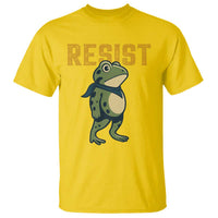 Resist Frog Protest T Shirt Free Portland Political Satire - Wonder Print Shop