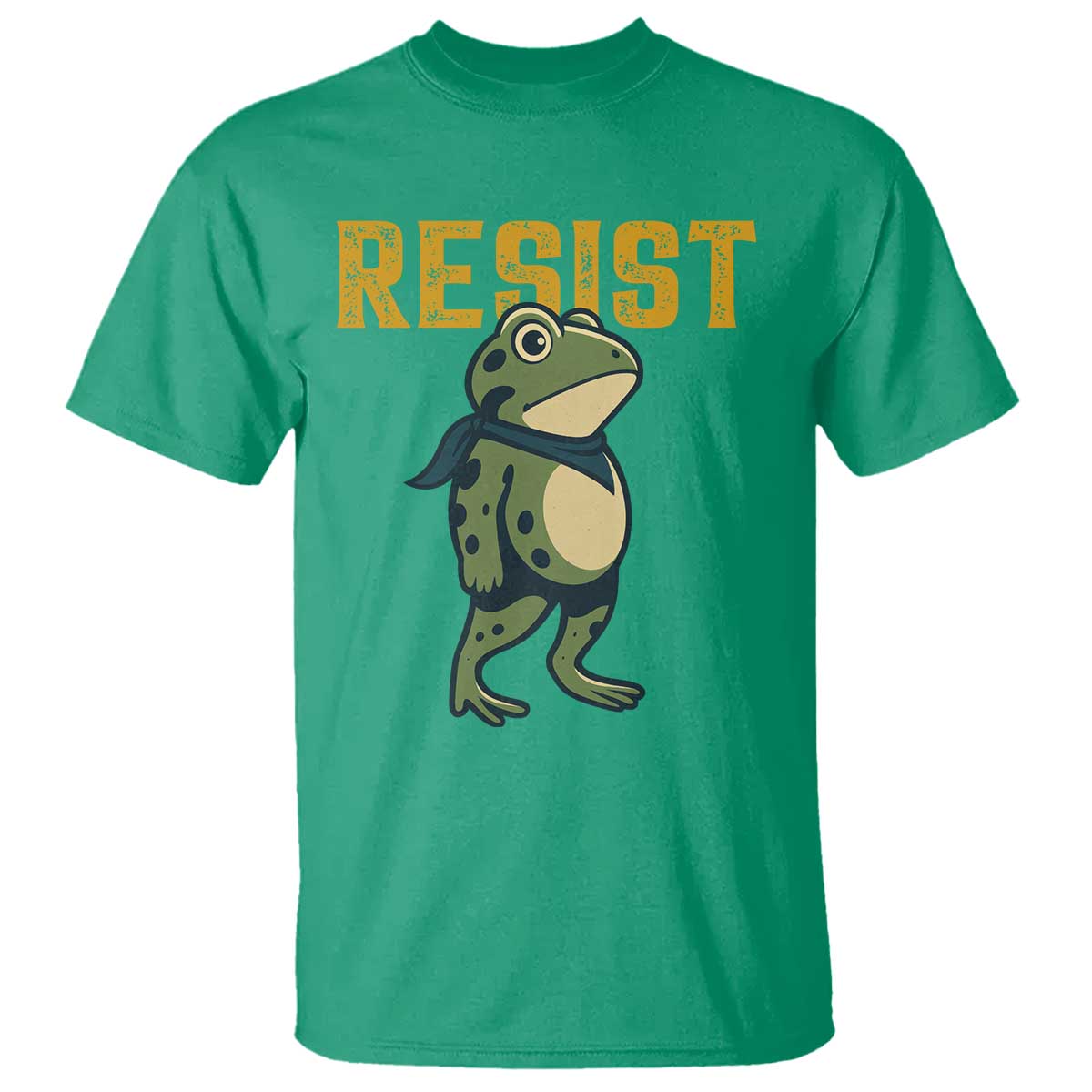 Resist Frog Protest T Shirt Free Portland Political Satire - Wonder Print Shop