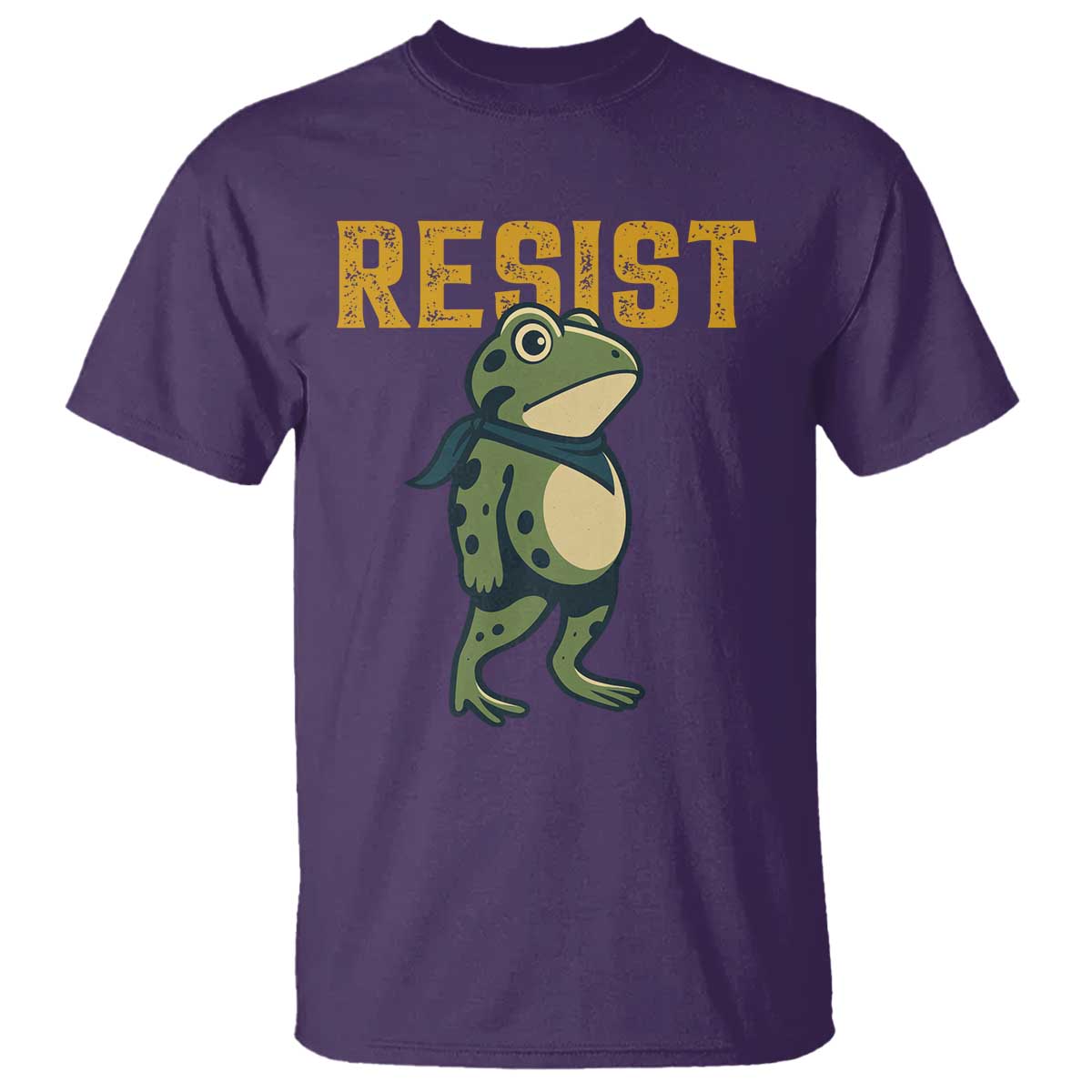 Resist Frog Protest T Shirt Free Portland Political Satire - Wonder Print Shop