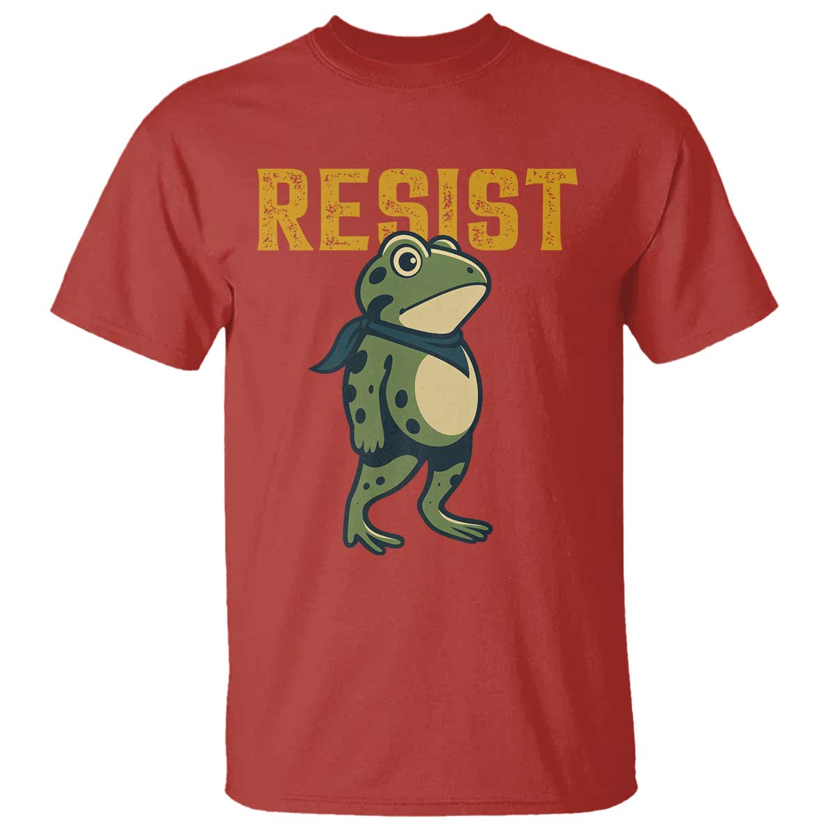 Resist Frog Protest T Shirt Free Portland Political Satire - Wonder Print Shop