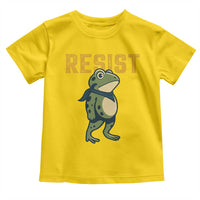 Resist Frog Protest Toddler T Shirt Free Portland Political Satire - Wonder Print Shop