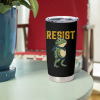 Resist Frog Protest Tumbler Cup Free Portland Political Satire - Wonder Print Shop