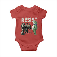 Resist Frog Baby Onesie Inflatable Animal Protest Free Portland - Wonder Print Shop