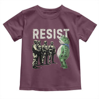 Resist Frog Toddler T Shirt Inflatable Animal Protest Free Portland - Wonder Print Shop