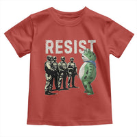 Resist Frog Toddler T Shirt Inflatable Animal Protest Free Portland - Wonder Print Shop