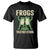 Frogs Together Strong T Shirt Portland Frog Protest United We Ribbit - Wonder Print Shop